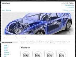 Avtoshop54 - Новосибирск, Новосибирская обл., Сибирский ФО, Россия