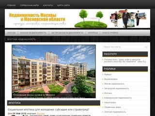 Недвижимость Москвы и московской области