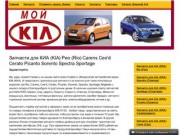 Запчасти для КИА (KIA) Рио (Rio) Carens Cee'd Cerato Picanto Sorento Spectra Sportage 