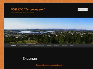 МУП КГО "Теплосервис" | энергоснабжающая компания (г.Кушва)
