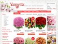 Доставка цветов по Москве, заказ цветов с доставкой от Yangross.ru