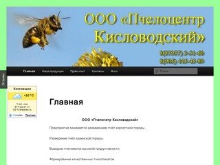 ООО "Пчелоцентр Кисловодский" | по разведению пчел карпатской породы