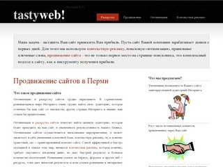 Продвижение сайтов в Перми. Раскрутка сайтов в интернете. Комплексный интернет-маркетинг.