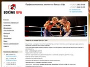 Секция бокса, групповые и индивидуальные занятия боксом в Уфе