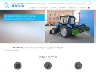 Сибирская клининговая компания "Авангард": Клининговые услуги в Новосибирске