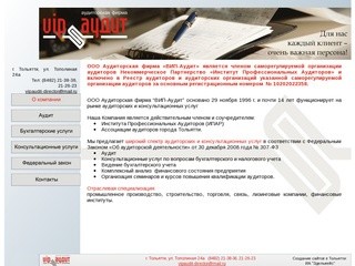 Vip-Аудит: аудиторские услуги в Тольятти.