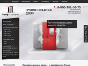 Заказать противопожарные двери от компании «Проф Уровень» в Воронеже 