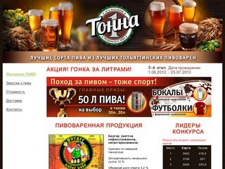 Разливное пиво в Тольятти : Сеть магазинов 