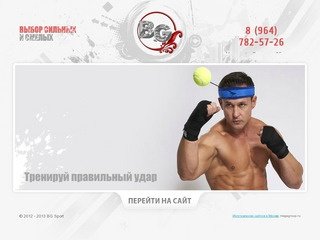 Продажа боксерского тренажера BG Sport г. Москва