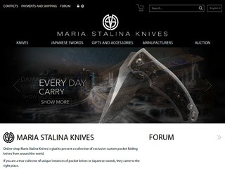 Онлайн магазин Ножи Марии Сталиной - купить складные ножи в Москве и СПб
