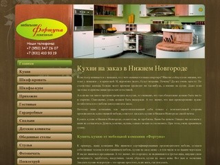 Кухни на заказ Нижний Новгород, заказать кухню недорого