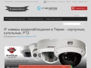 IP камеры видеонаблюдения в Перми - корпусные, купольные, PTZ