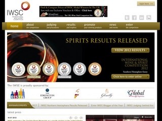 IWSC - Aims to promote the quality and excellence of the world's best wines, spirits and liqueurs