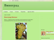 Блог про виноград. Как правильно посадить, ухаживать и как вырастить виноград. (Украина, Одесская область, Одесса)