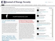Journal of Energy Security
