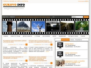 Информационный портал города Гуково