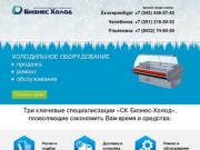 Холодильное оборудование в Екатеринбурге | Бизнес Холод
