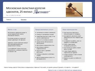 Бесплатная юридическая консультация, г. Ногинск - Тел. +7 (496) 519-40-80