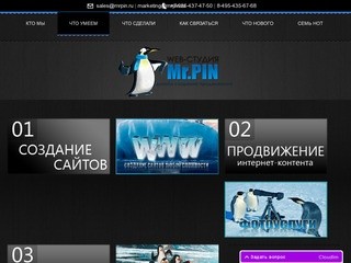 МистерПин — Создание и продвижение сайтов в москве: Солнцево