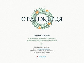 Оранжерея | Челябинск | Эстетическое озеленение помещений, фитодизайн