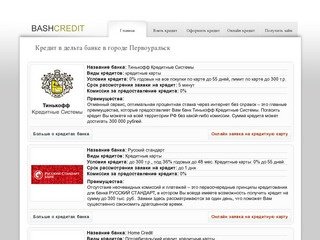 Кредит в дельта банке в городе Первоуральск | Выгодные кредиты | web-loan24.ru