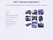 Открытое акционерное общество "Тяжстанкогидропресс"