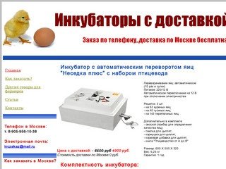 Инкубатор для яиц в Москве