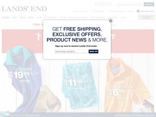 Lands' End (Swimwear, Outerwear, Casual Clothing and more)