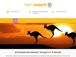 Ветеринарная клиника в Перово - 
