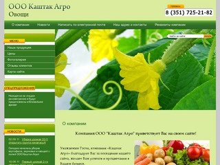 Овощи, огурцы, помидоры, томаты, картофель, картошка, овощеводство г. Челябинск  ООО Каштак Агро