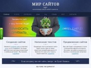 Создание сайтов в Брянске, разработка и продвижение, раскрутка сайта 