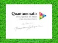 Агентство массовых коммуникаций «Quantum Satis» || ООО «АМК «Квантум Сатис» (г. Санкт-Петербург)