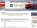 Запчасти для Opel Chevrolet Cadillac и Saab, автозапчасти для Opel Chevrolet Cadillac и Saab