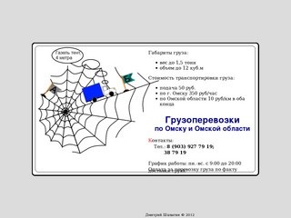 Автомобильные грузовые перевозки по Омску и Омской области