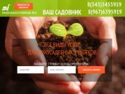 Садовник в Екатеринбурге - стрижка газонов, уход за садом