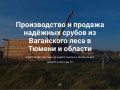 СРУБ ТЮМЕНЬ - производство и продажа срубов в Тюмени и области