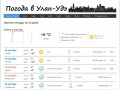 Погода в Улан-Удэ на 14 дней. Прогноз погоды на 2 недели
