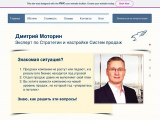 Эксперт по Системам продаж. Моторин. Москва.