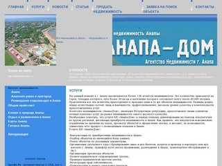 Сайт анапы городской сайт