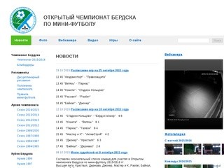 Открытый чемпионат Бердска по мини-футболу