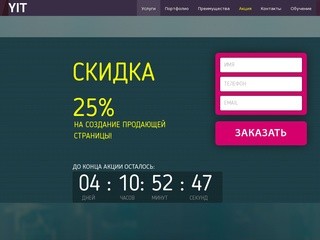 YoungIT - Разработка и продвижение сайтов, создание логотипов и фирменного стиля в Омске.