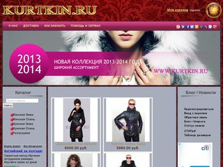 Интернет-магазин "Мистер Курткин" - продажа модной верхней одежды (г. Москва)