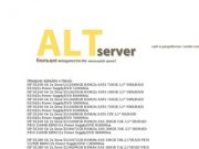Altserver.ru - купить бу сервер недорого, серверы б.у. IBM HP DELL INTEL, серверные комплектующие бу