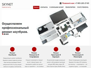 Сервисный центр "Скайнет" Ремонт компьютерной техники в Барнауле