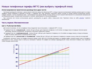 Новые телефонные тарифы МГТС (как выбрать тарифный план)