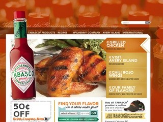 1,000+ TABASCO® Recipes – Chili, Wings, Mexican &amp; much more