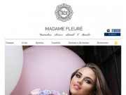 Madame Fleure: Доставка свежих цветов в шляпных коробках в Москве