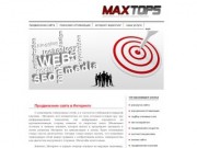 Комплексное продвижение веб-сайта в сети Интернет | Мурманск - MaxTops.ru
