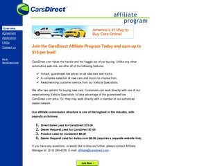 CarsDirect.com Affiliate Program