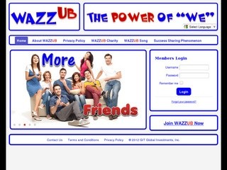 WAZZUB (The WAZZUB Community is the perfect place to meet old friends and to make new friends. We are an open-minded global family with more than 2 million members from all continents) WAZZ UB сообщество - место для встреч друзей